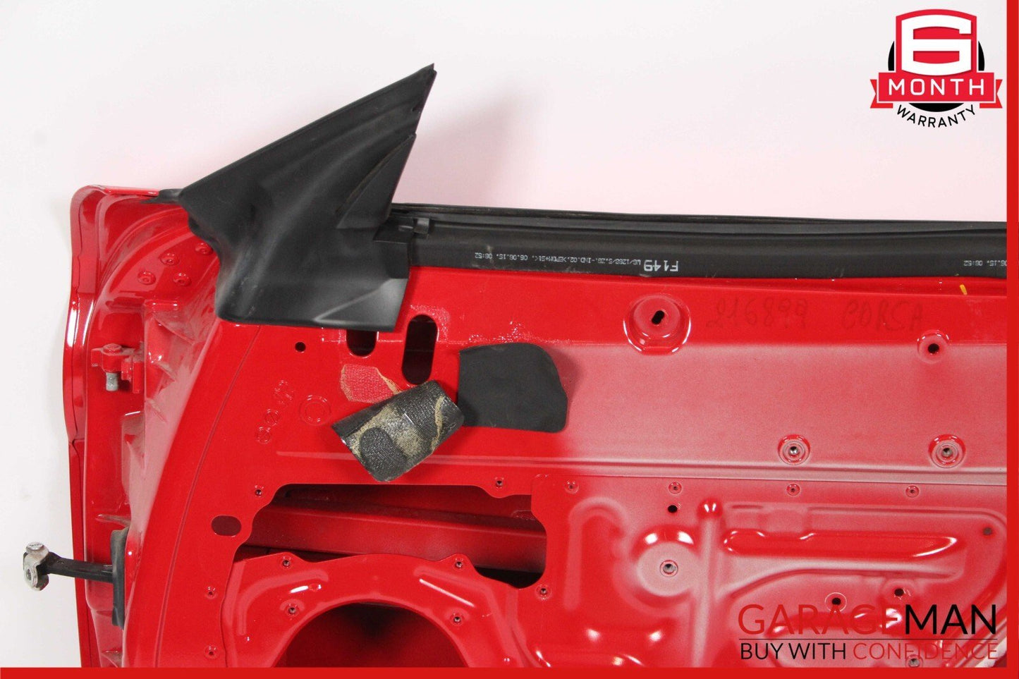 15-18 Ferrari California T Front Right Side Exterior Door Shell Panel Cover Red