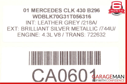 Mercedes CLK430 SL500 C320 S500 Voice Audio Communication Control Module Unit