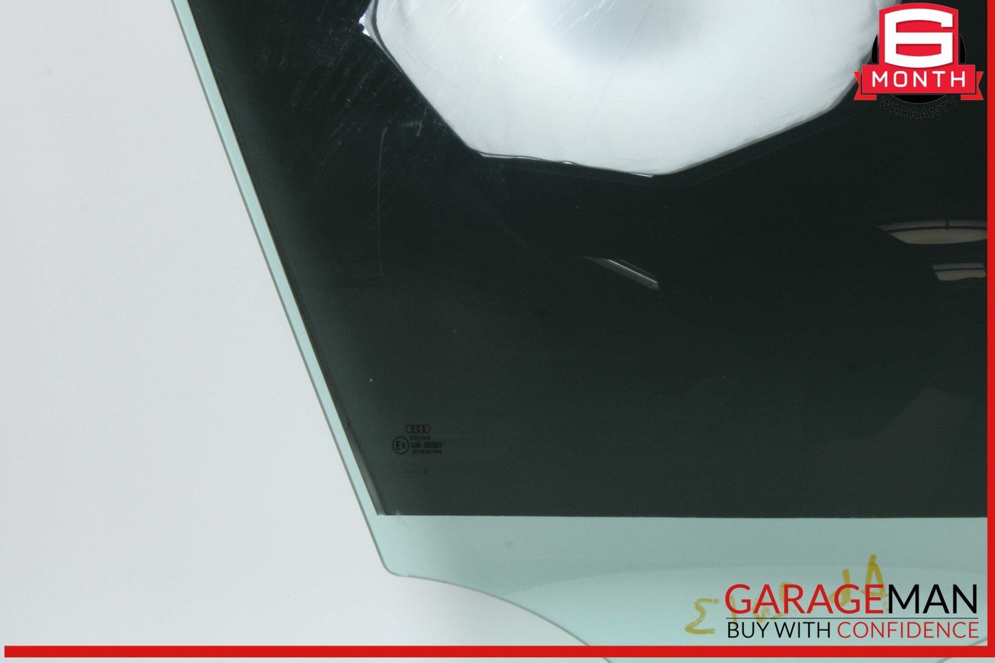 12-18 Audi S6 A6 Front Right Passenger Side Door Window Glass OEM