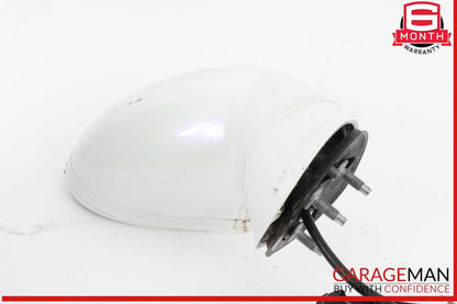 07-10 Saturn Sky Front Right Passenger Side Door Rear View Mirror White 25852609