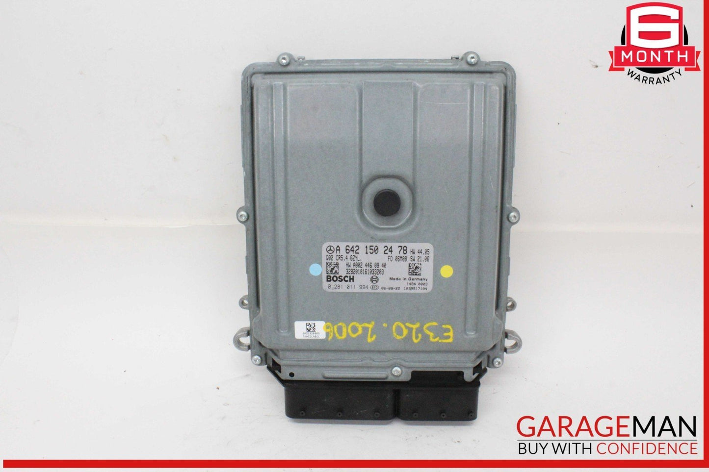 07-09 Mercedes W211 E320 CDI Diesel ECU ECM Engine Computer Control Module Unit