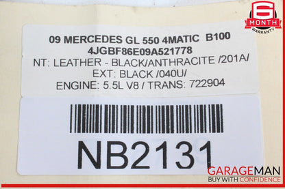 07-12 Mercede X164 GL550 4Matic Third Seat Row Power Folding Control Module OEM