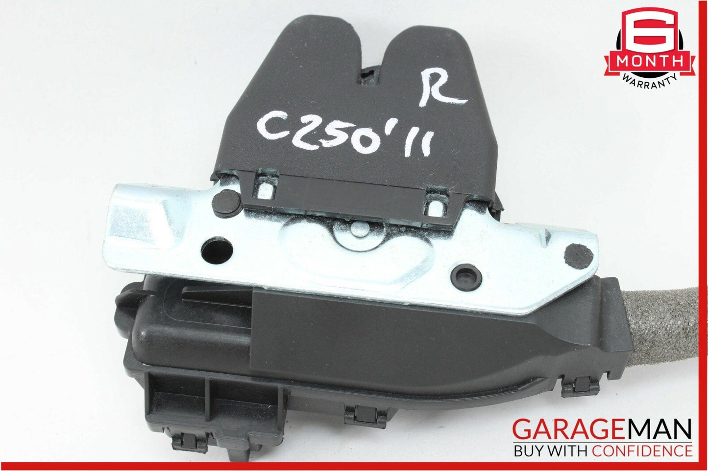 08-15 Mercedes W204 C250 Trunk Lid Lock Latch Actuator w/ Cylinder Mechanism