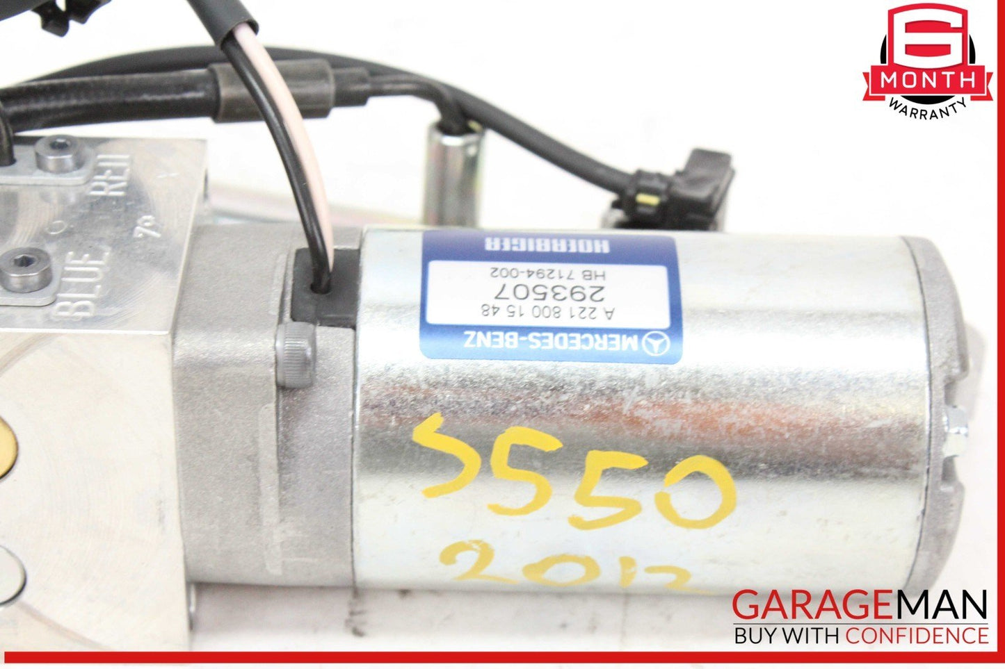 07-13 Mercedes W221 S550 S600 Trunk Lid Locking Hydraulic Pull Down Pump OEM