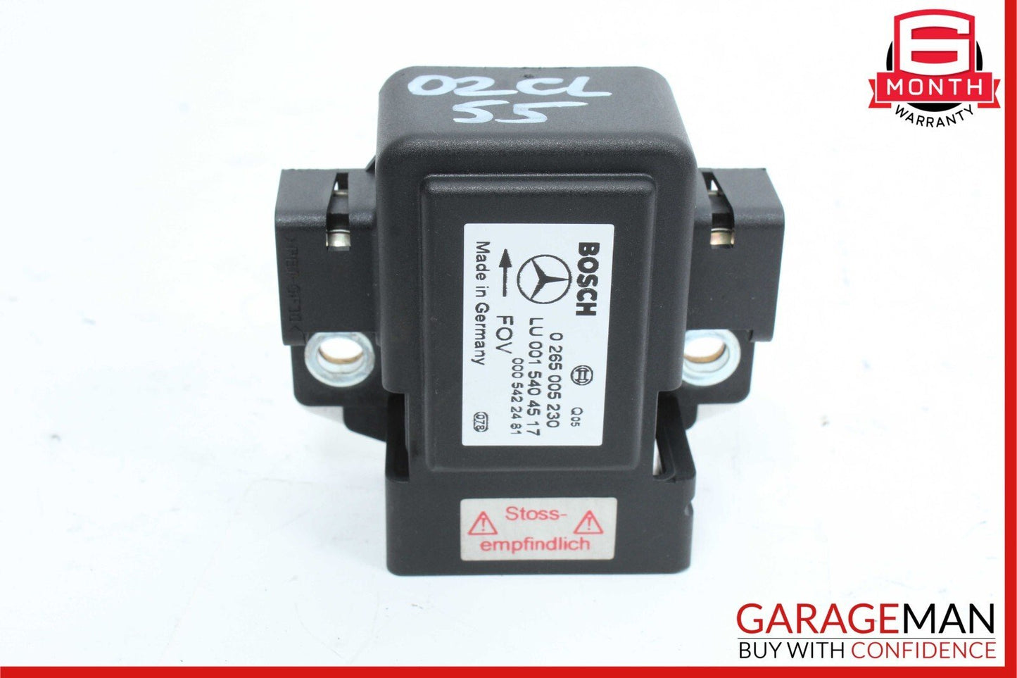 98-03 Mercedes W215 CL55 AMG CLK320 Yaw Acceleration Rate Sensor 0265005230 OEM