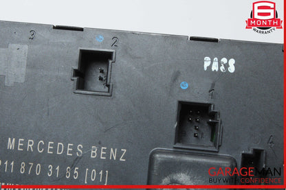 03-09 Mercedes W211 E350 Rear Left Side Door Control Module 2118703185 OEM