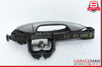 10-17 Mercedes W212 E550 Front / Rear Right Exterior Door Handle Keyless Silver