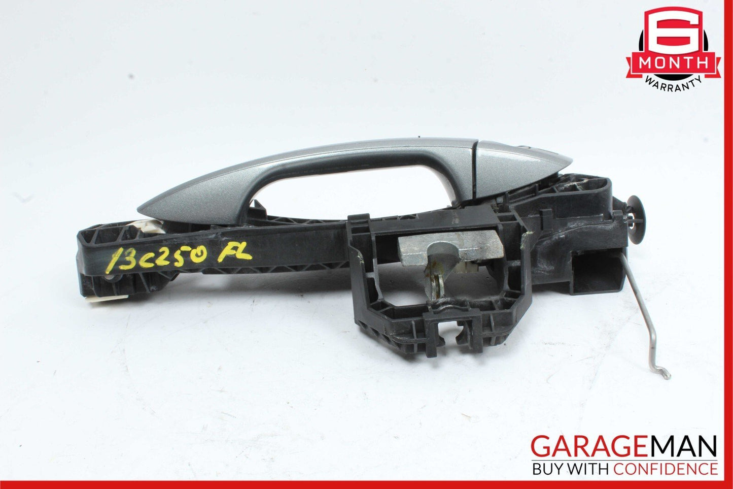 08-14 Mercedes W204 C250 Front Left Side Exterior Door Handle Palladium Silver