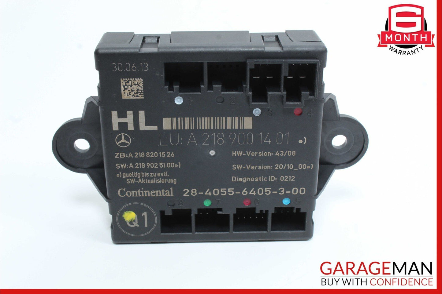 08-18 Mercedes W204 C250 CLS550 Rear Left Side Door Control Module OEM