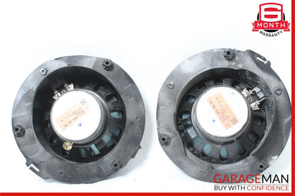 07-09 Mercedes W211 E350 Rear Right & Left Side Door Audio Sound Speakers Set