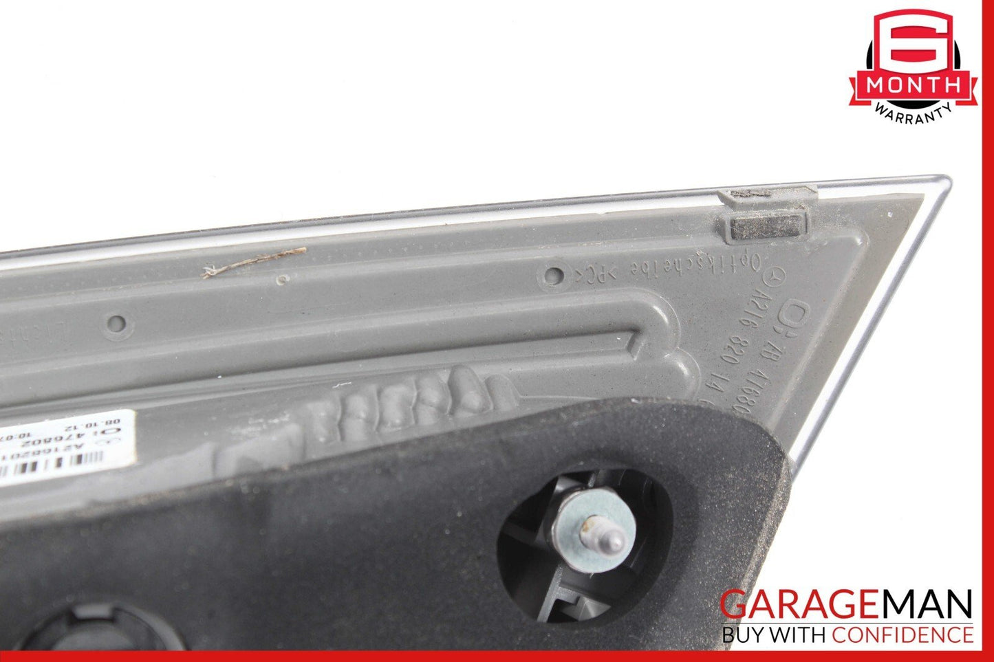 11-14 Mercedes W216 CL63 AMG CL550 Inner Tail Light Lamp Rear Right Side OEM