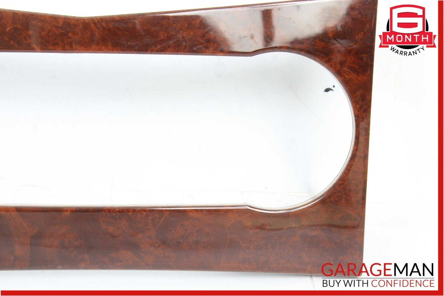 08-14 Mercedes W204 C300 AC A/C Climate Control Switch Trim Cover Wood Bezel