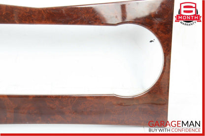 08-14 Mercedes W204 C300 AC A/C Climate Control Switch Trim Cover Wood Bezel
