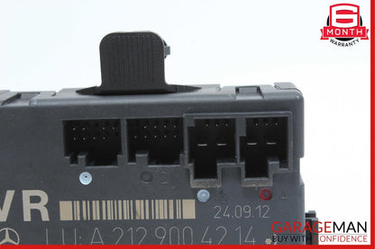 08-18 Mercedes W212 E350 4Matic Front Right Side Door Control Module OEM