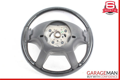 07-10 Mercedes S550 CL550 Driver Steering Wheel w/ Paddle Shifters Black Wood