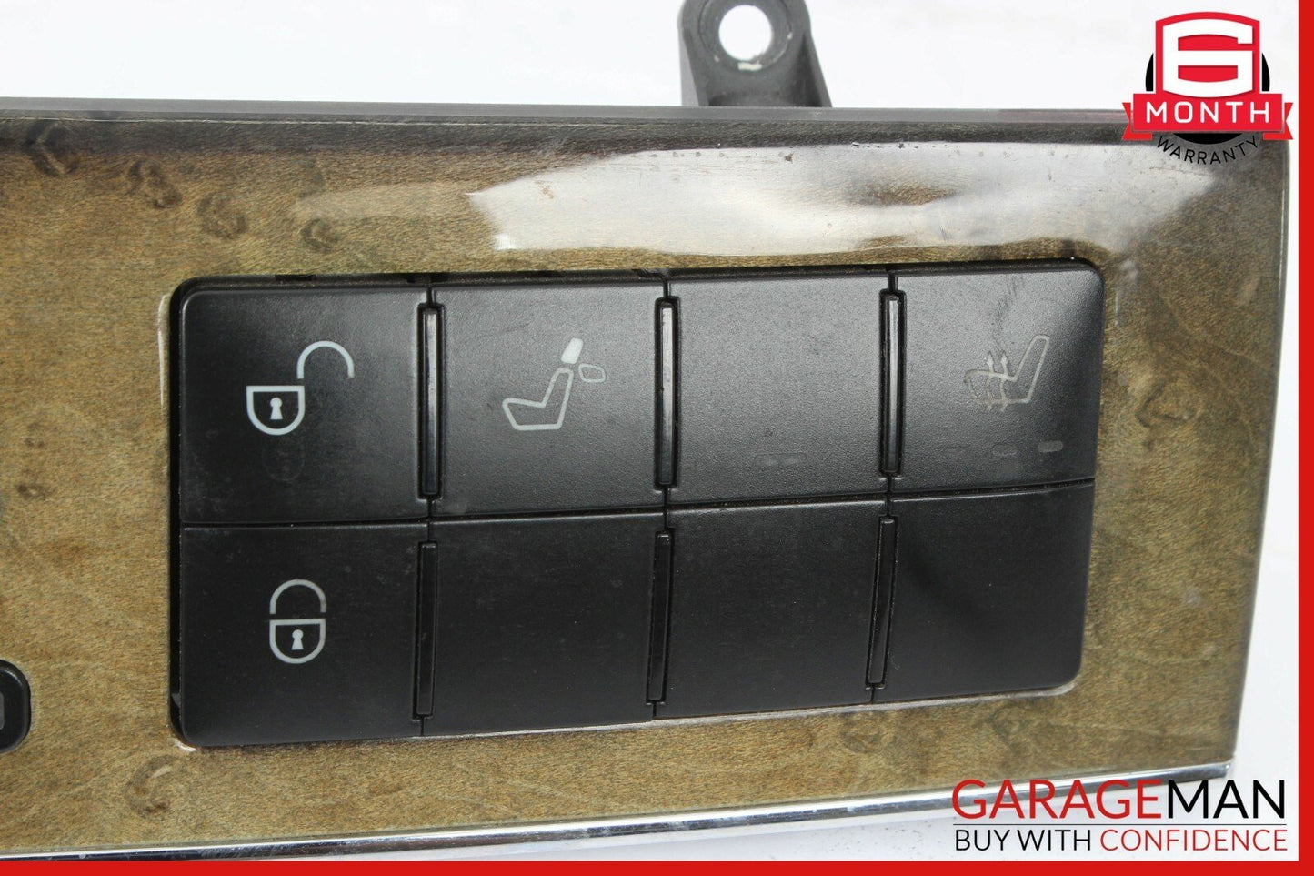 05-07 Mercedes W203 C230 Dashboard Dash Control Switch Panel Bezel Trim Walnut