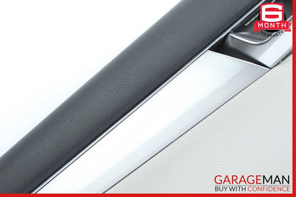 08-14 Mercedes W204 C250 Sedan Rear Left Side Interior Door Panel Cover Gray OEM