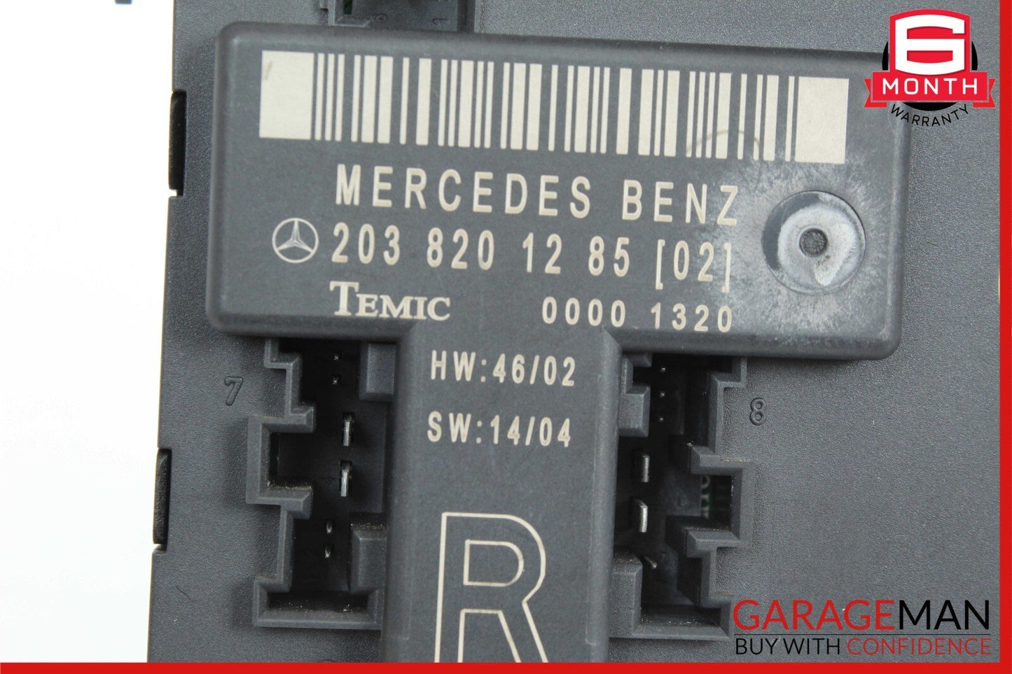 01-07 Mercedes W203 C230 C320 Front Right Door Control Module 2038201285 OEM