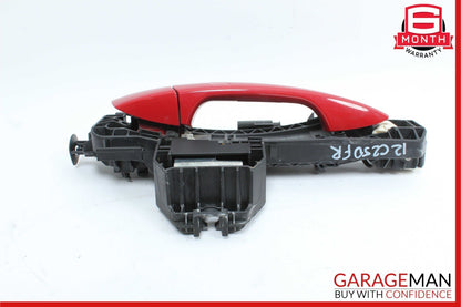 08-14 Mercedes W204 C250 C300 Front Right Side Exterior Door Handle Red OEM