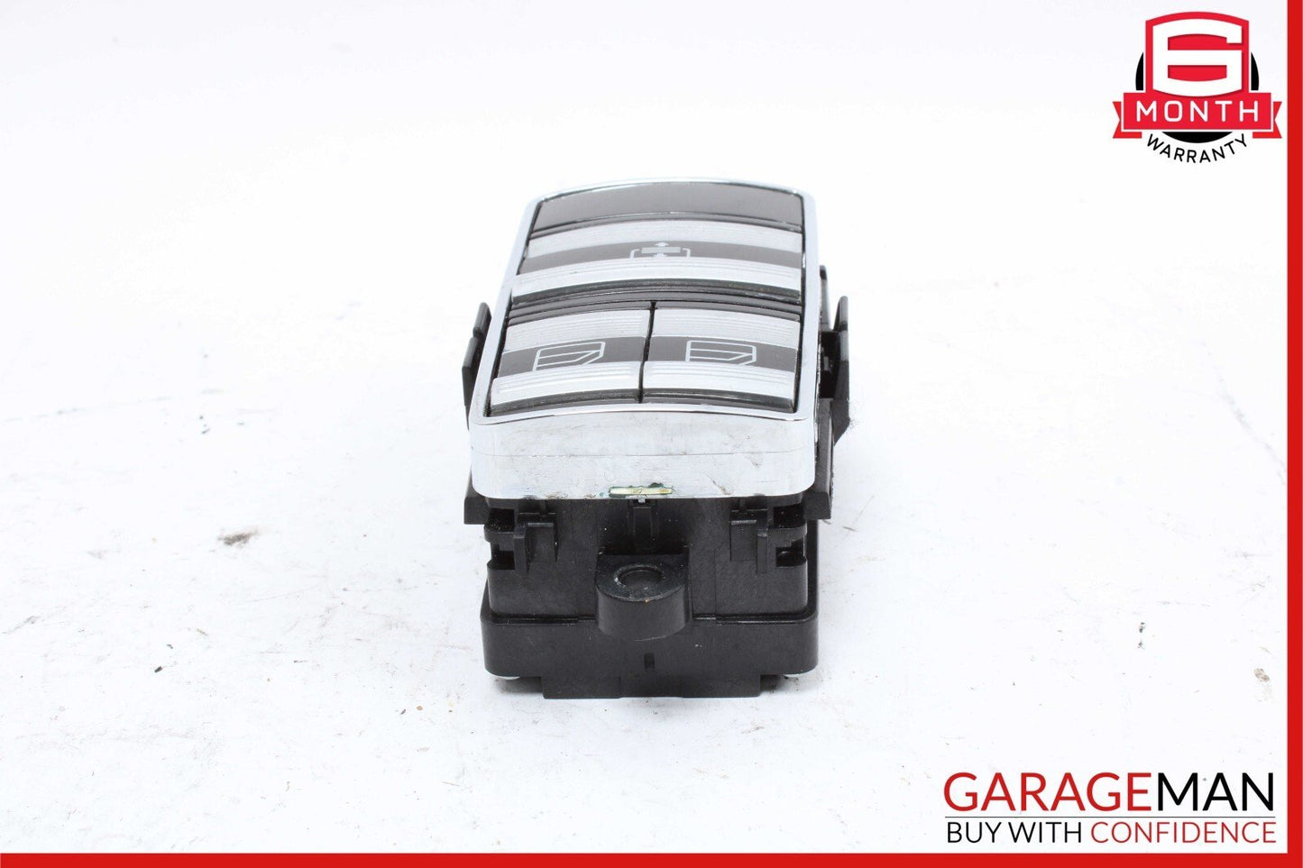 07-13 Mercedes W221 S550 S600 S63 Rear Window Glass & Shade Regulator Switch OEM