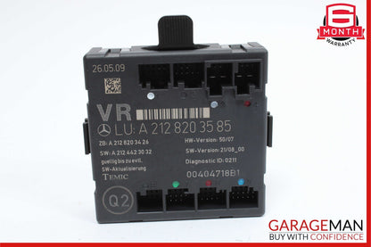 08-12 Mercedes C300 GLK350 E350 Front Right Side Door Controller Module Unit OEM