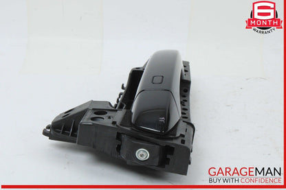 17-24 Audi Q7 Rear Left Driver Side Exterior Door Handle Black 4M0837885 OEM