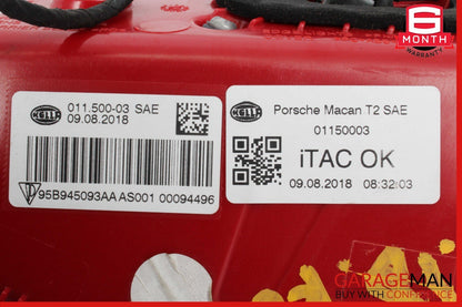 15-18 Porsche Macan S 95B Rear Left Driver Side Inner Tail Light Lamp OEM