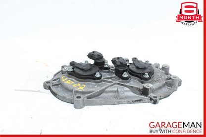 06-10 Mercedes C230 CLK350 E350 Front Left Engine Timing Chain Plate Valve Cover