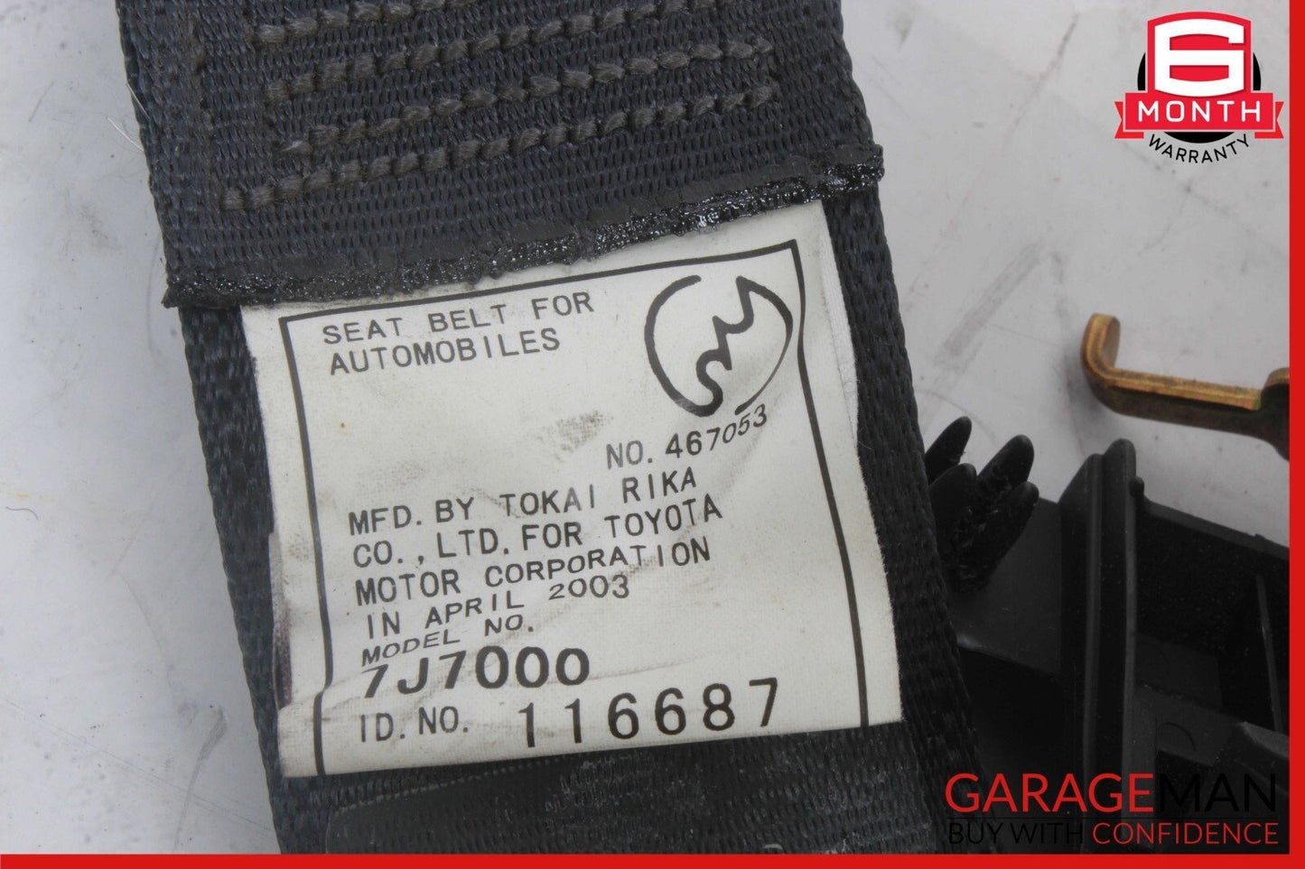 02-10 Lexus SC430 Rear Left or Right Side Seat Belt Retractor OEM