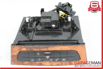 03-09 Mercedes W211 E550 E320 CLS550 Hazard Light Door Lock Control Switch Wood