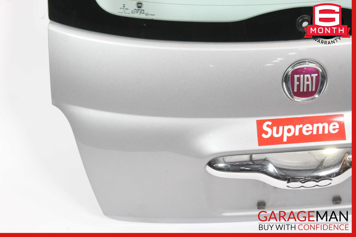 12-19 Fiat 500 Rear Trunk Lid Tailgate Liftgate Shell OEM