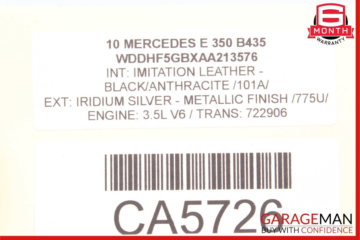 08-18 Mercedes CLS550 C350 E350 Front Right Side Door Control Module Unit OEM