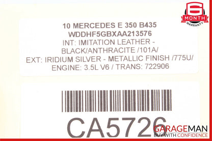 08-18 Mercedes CLS550 C350 E350 Front Right Side Door Control Module Unit OEM