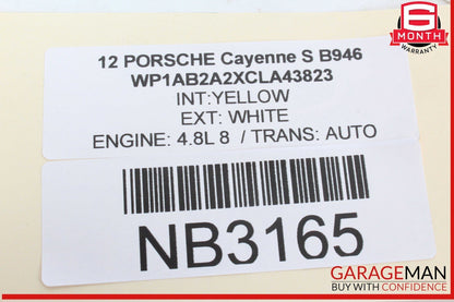 11-14 Porsche Cayenne S 958 Airbag Air Bag Sensor SRS Control Module OEM