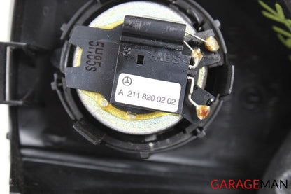 05-08 Mercedes R171 SLK280 Front Left & Right Side Door Tweeter Speaker Cover