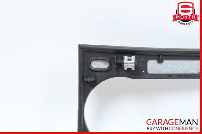 08-14 Mercedes W204 C300 C280 AC A/C Climate Control Switch Trim Bezel Wood