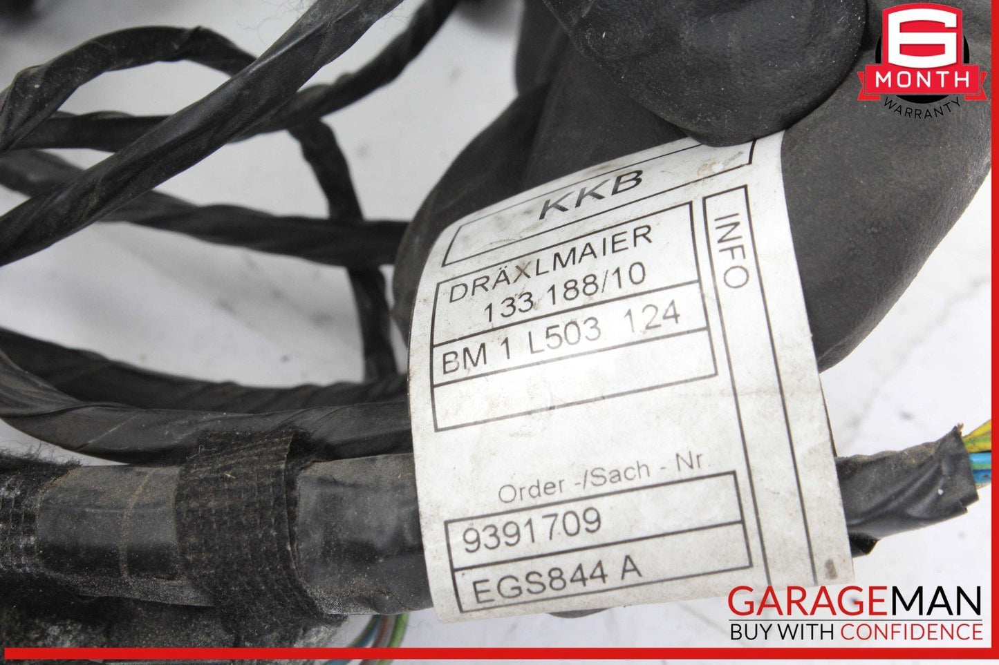 14-17 BMW i3 I01 Hybrid Front Bumper Wire Harness w/ PDC Park Assist Sensor OEM