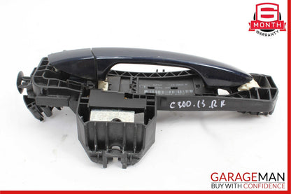 12-14 Mercedes W204 C300 C250 Sedan Right Passenger Exterior Door Handle Blue