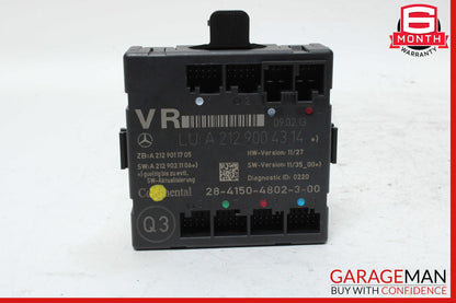 08-18 Mercedes W204 C300 Front Right Side Door Control Module OEM