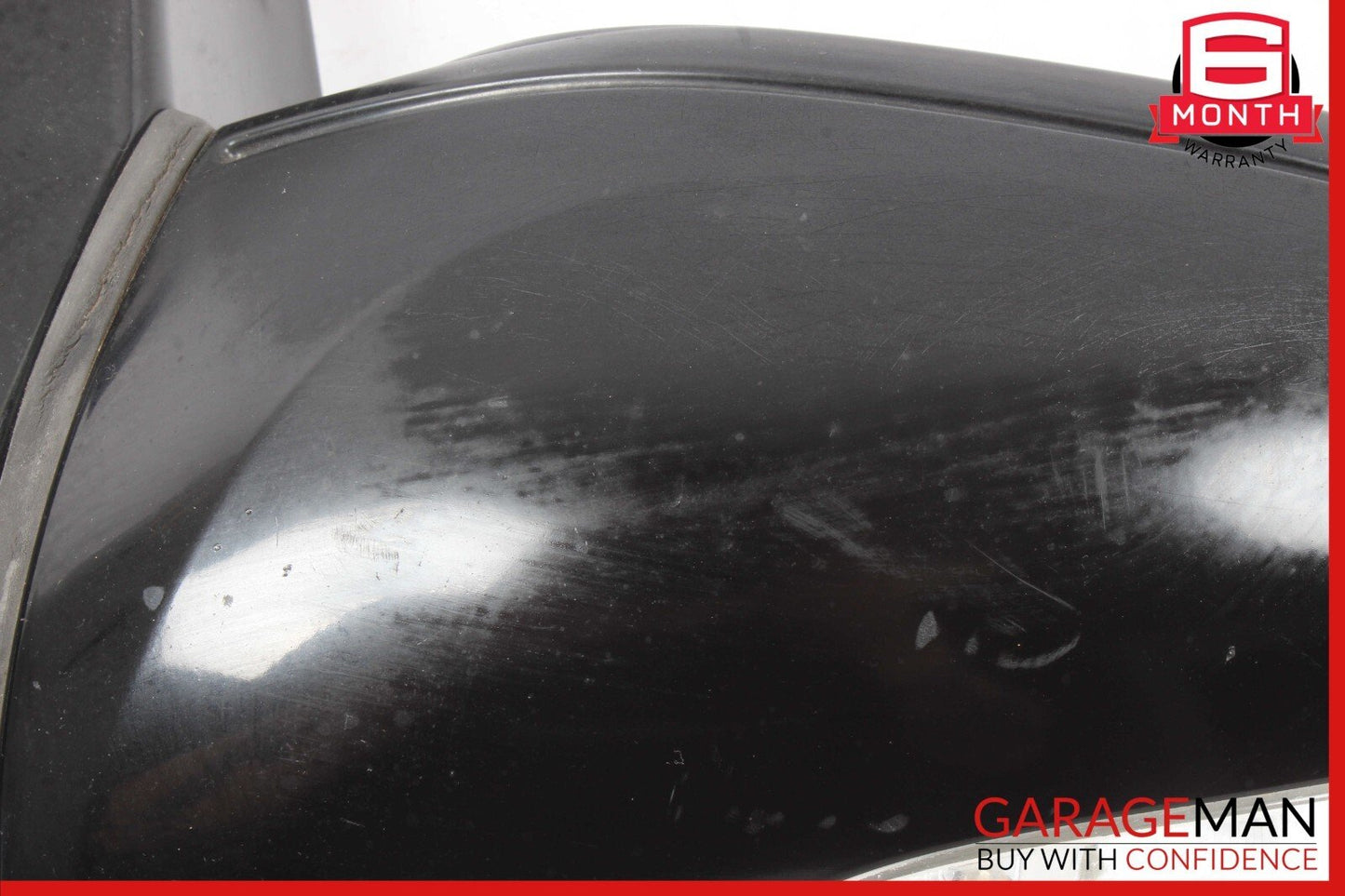 06-10 Mercedes W251 R350 R500 R550 Front Left Side Mirror Door Rear View Black