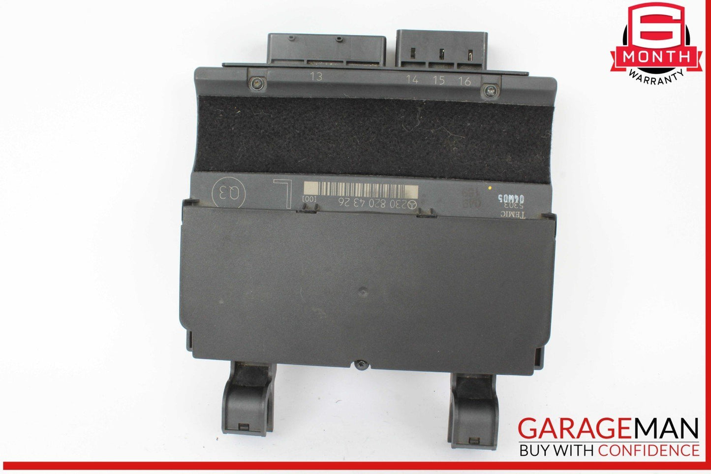 03-12 Mercedes R230 SL500 SL55 AMG Front Left Under Seat Control Module Unit OEM