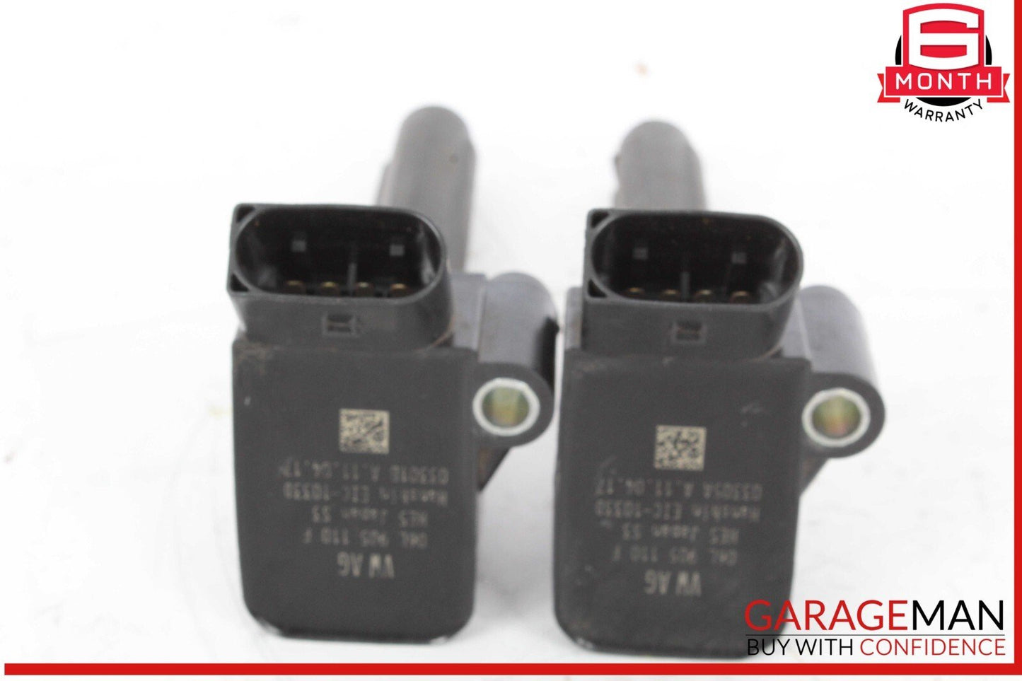17-19 Audi A4 A3 Engine Ignition Coil Plug Set of 2 Pc OEM