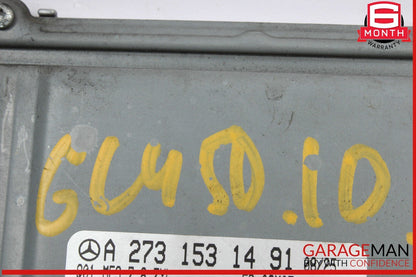 07-12 Mercedes X164 GL450 ECU ECM Engine Control Module Unit 2731531491 OEM