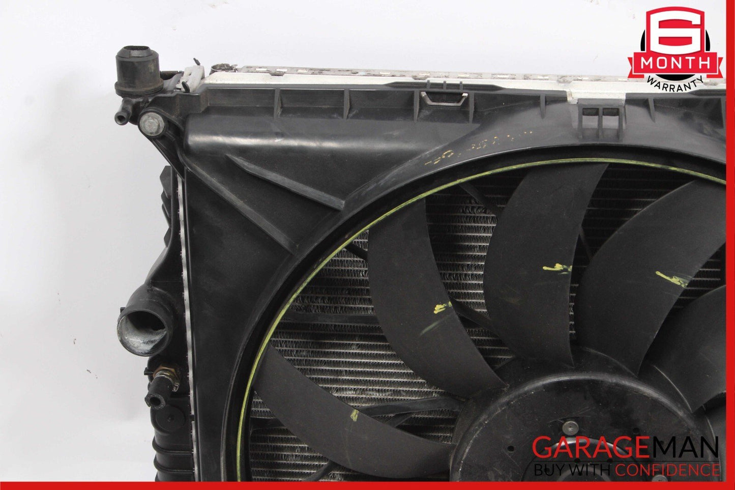 06-12 Mercedes X164 GL450 Cooling Radiator AC A/C Condenser Fan Motor Assembly