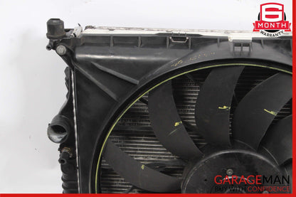 06-12 Mercedes X164 GL450 Cooling Radiator AC A/C Condenser Fan Motor Assembly