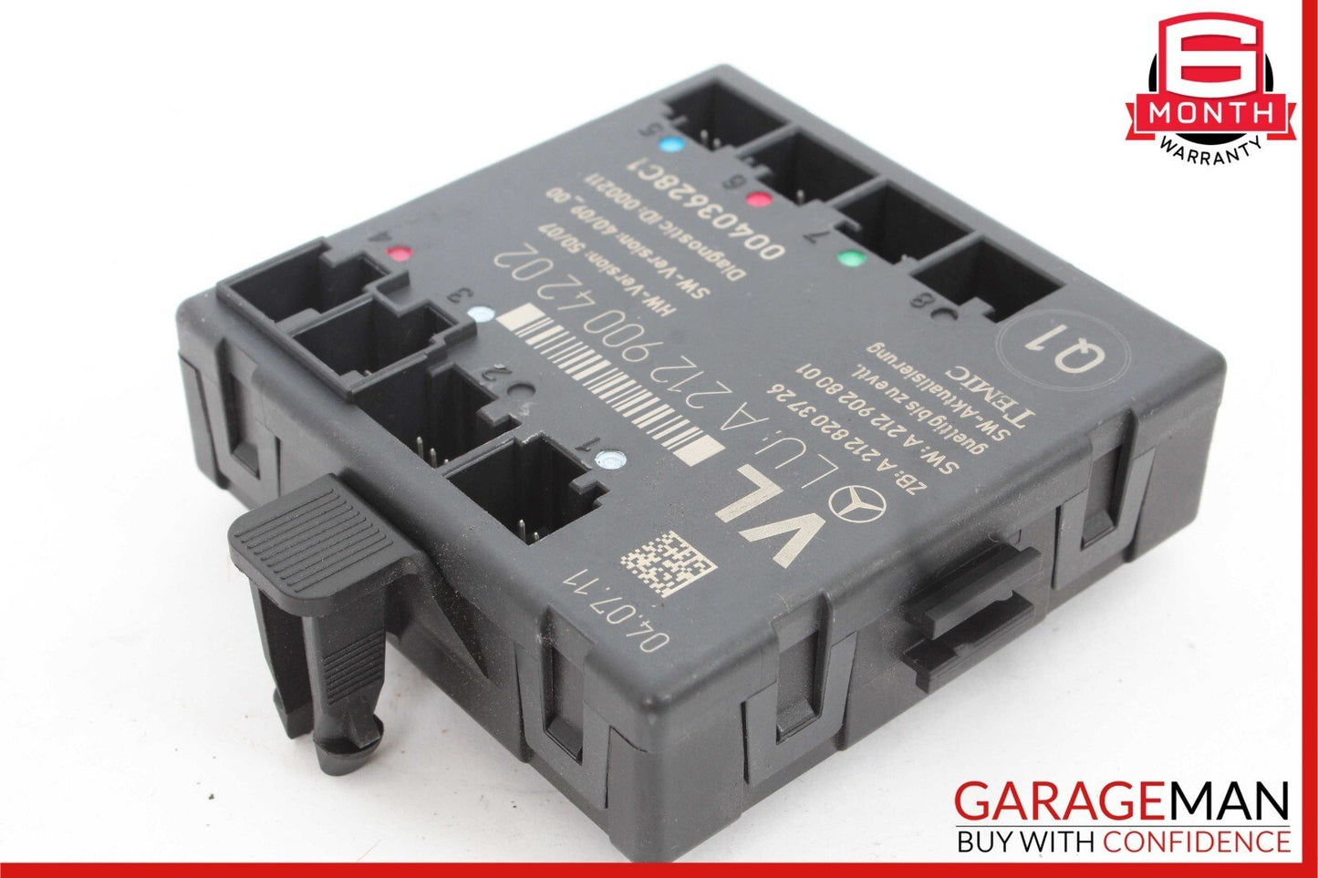 08-18 Mercedes E350 CLS400 C250 SLK350 Front Left Side Door Control Module Unit