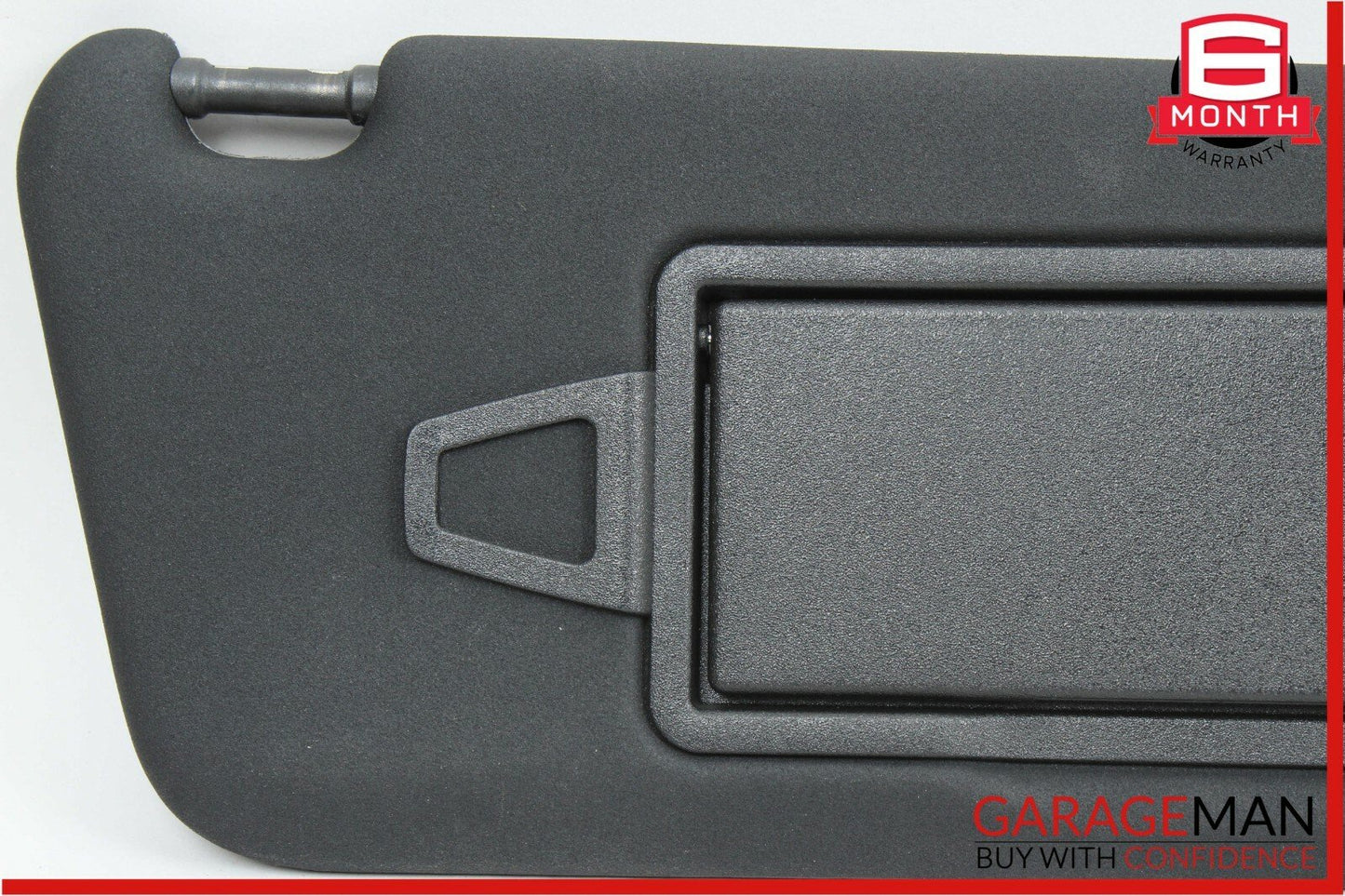 08-14 Mercedes W204 C250 Front Right Sun Visor Sunvisor Shade Cover Black