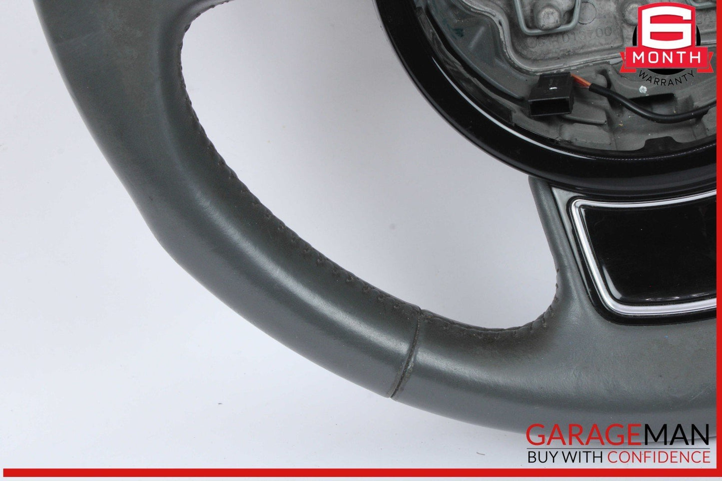 12-18 Audi A6 A7 Front Left Driver Side Steering Wheel w/ Paddle Shifters Black