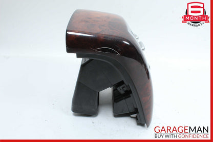 07-13 Mercedes W221 S550 Rear Center Console AC A/C Air Vent Trim Assembly Wood