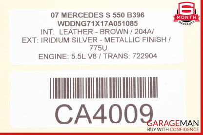 07-10 Mercedes W221 S550 CL550 Antenna Amplifier Booster Module OEM